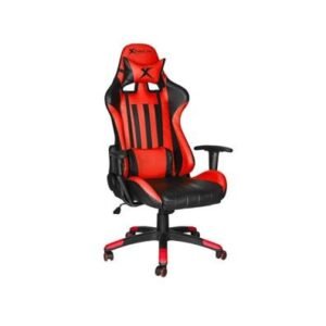Xtrike Me GC-905 BK Gaming Chair Ergonomic Adjustable with Caster Wheels Red