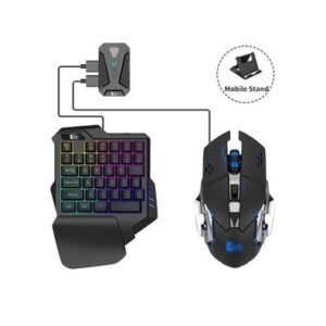 Gaming Wireless Bluetooth 5 In 1 Combo Keyboard Mouse