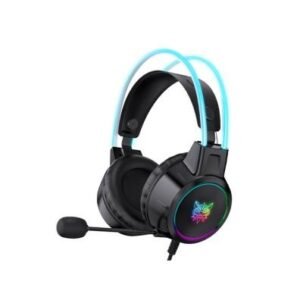 Onikuma X15 Pro RGB Gaming Headset Head Beam With Mic, 3.5mm Wired Earphones, Durable Stereo Surround RGB