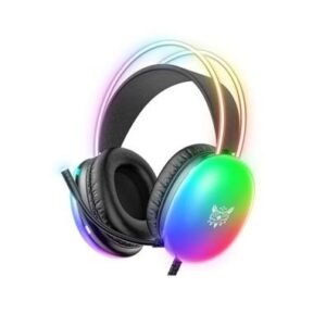 Onikuma X25 Pro RGB Gaming Headset Head Beam With Mic 3.5mm Durable Stereo Surround Black