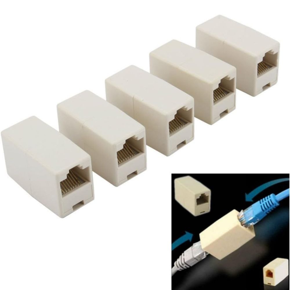 8P Cat6 RJ45 Female Joinder 100pcs
