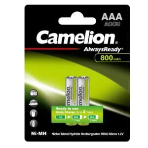 Camelion Rechargeable AAA2 800mAh