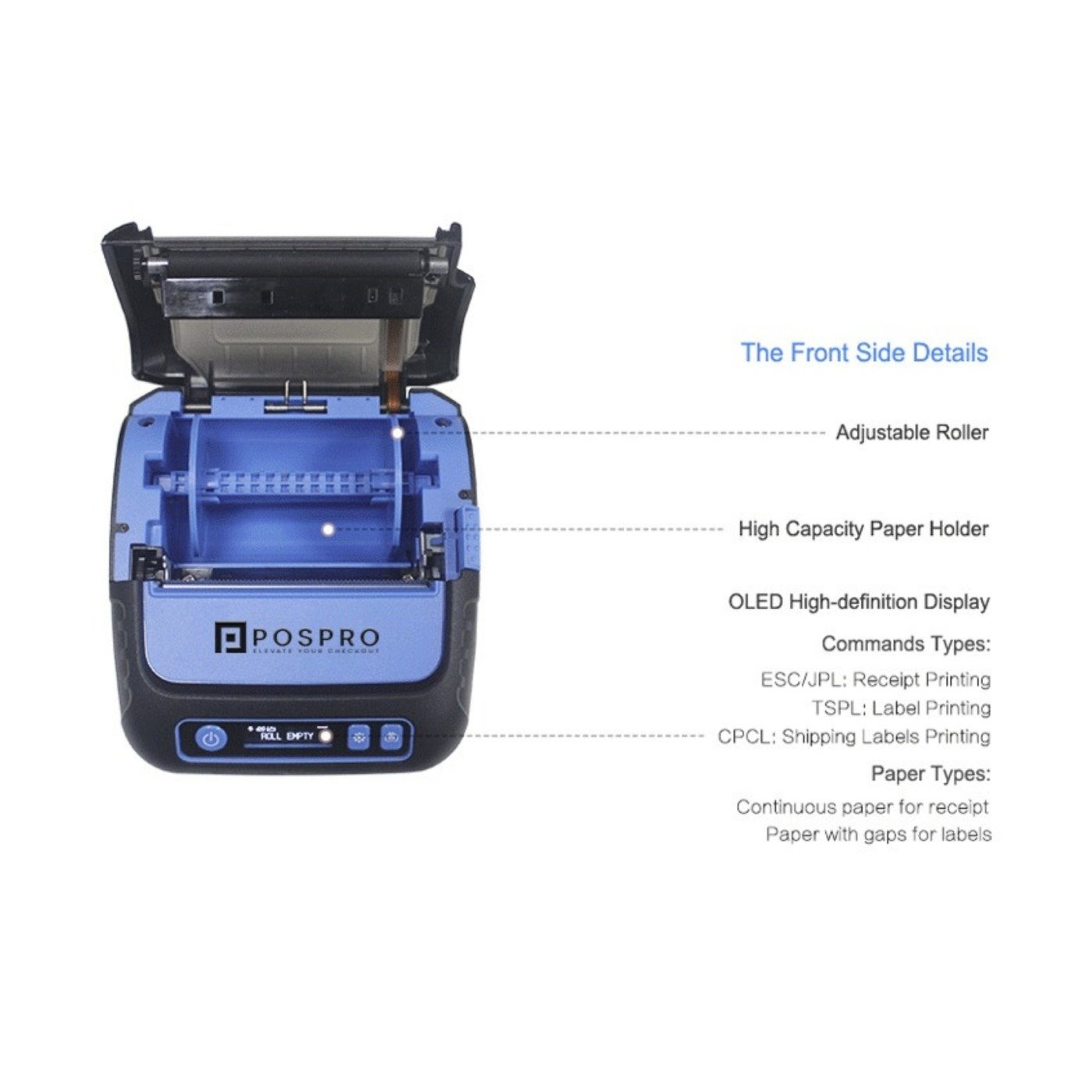 POSPRO MLP-80 (80mm,BT,Wireless)-1