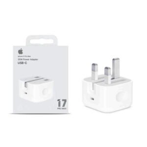 iPhone 17 Pro Max 35W UK Pin USB-C Power Adapter