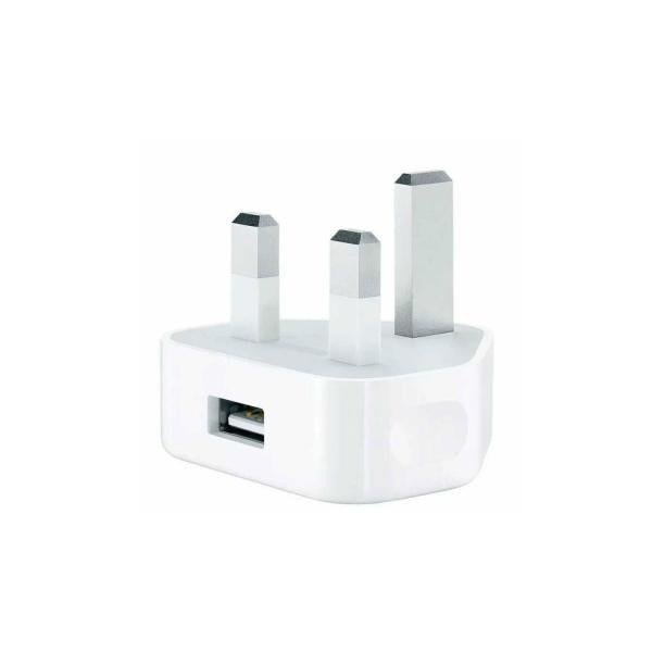 iPhone USB 5W Power Adapter UK Pin