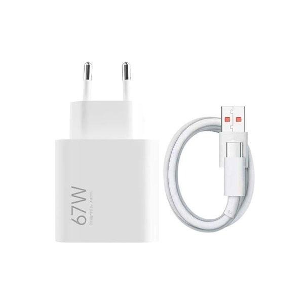 Xiaomi 67W EU Plug QC3.0 Fast Charger with cable